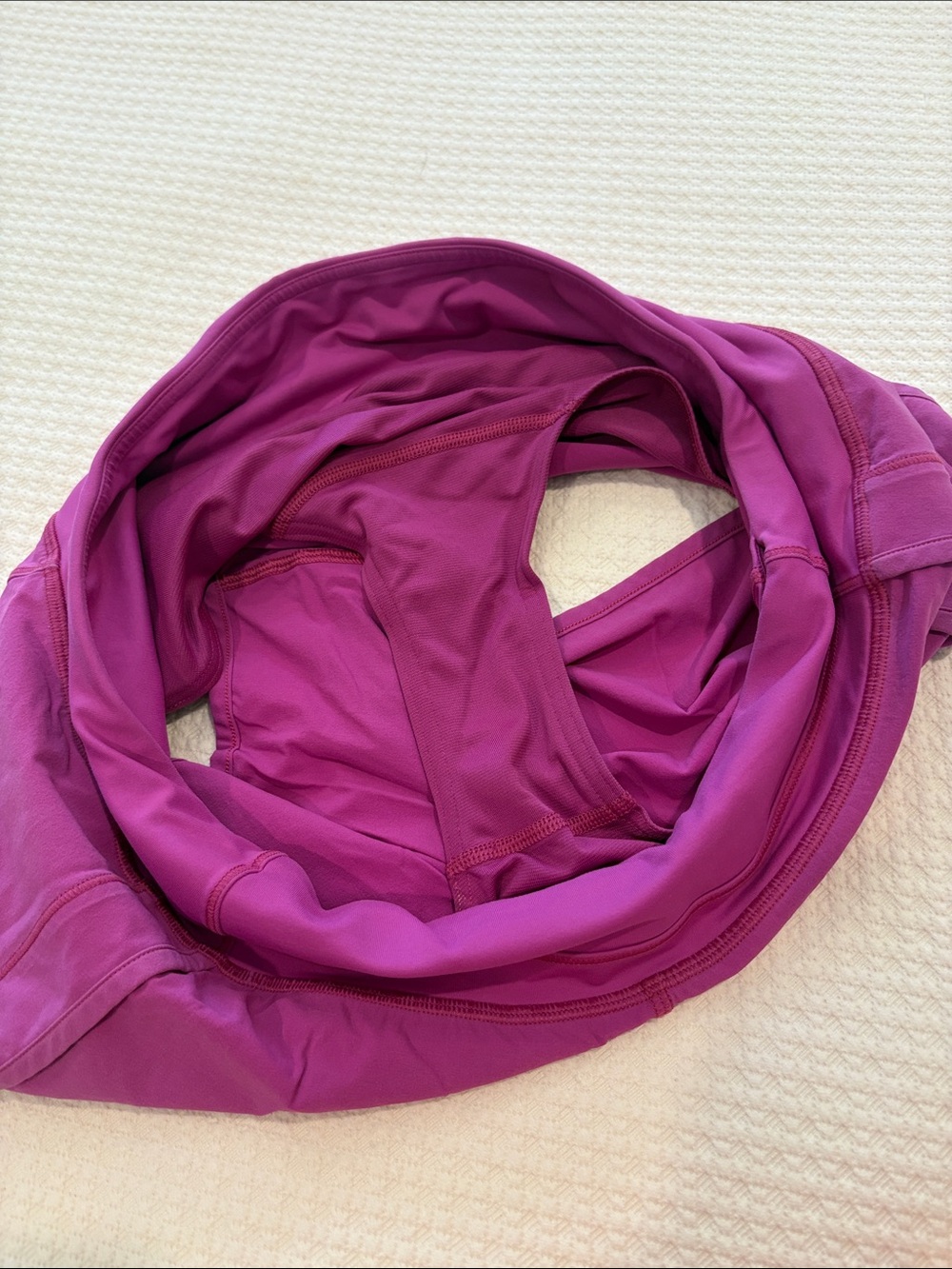 Women's Active Skort Shorts in Magenta - Picture 4 of 5